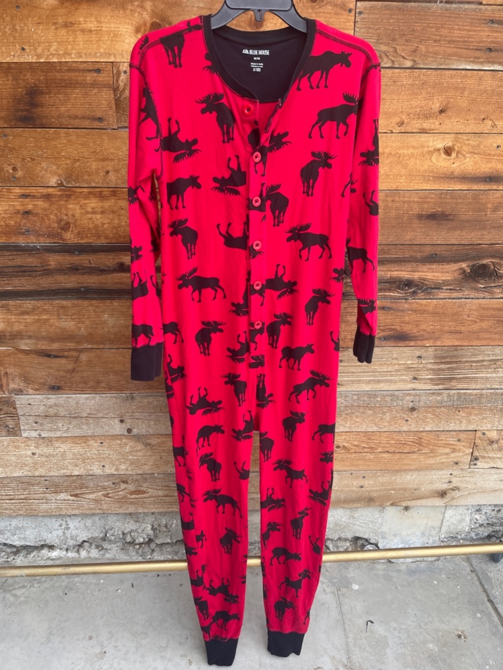 Little Blue House Suit PJ’s. Size M